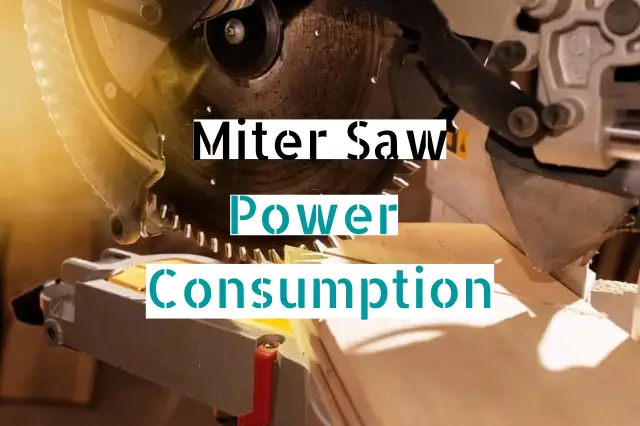 How Many amps Does a Miter Saw Use